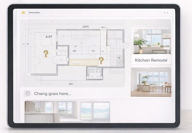 Baybuild project definition on tablet